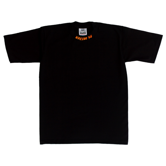 Neon Collar Tee - Orange