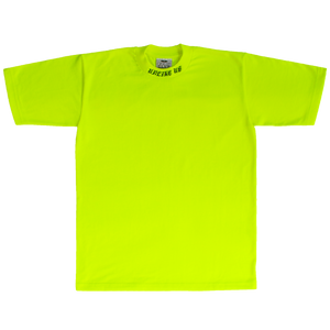 Safety Green Collar Tee