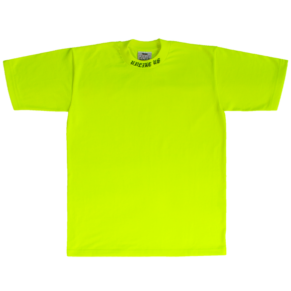 Safety Green Collar Tee